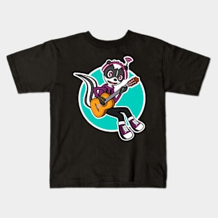 Melody the Guitarist Skunk (Variant 2) Kids T-Shirt